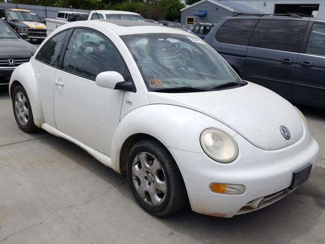 3VWCK21C92M416718 - 2002 VOLKSWAGEN NEW BEETLE 白色 照片 1