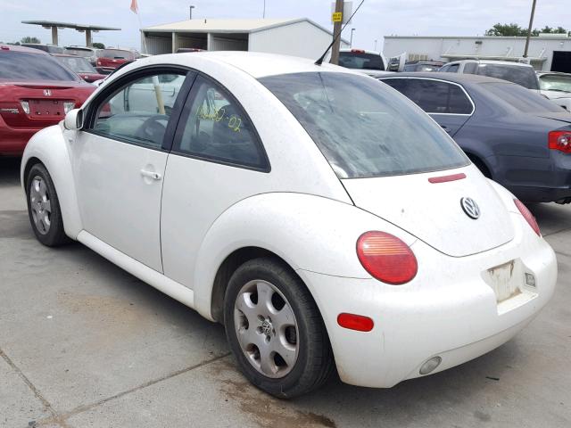 3VWCK21C92M416718 - 2002 VOLKSWAGEN NEW BEETLE 白色 照片 3