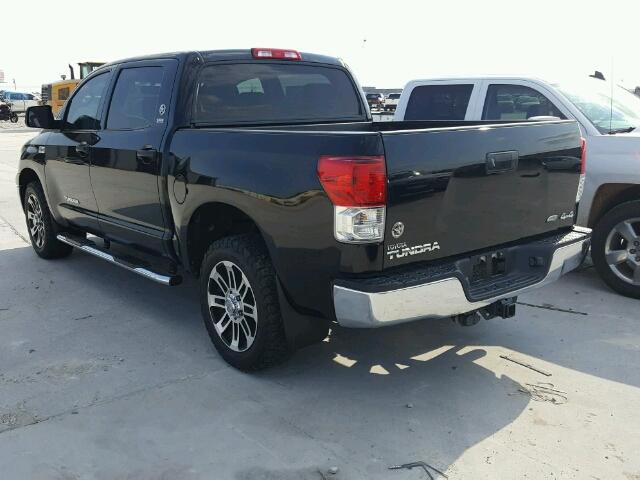 5TFDW5F1XCX249060 - 2012 TOYOTA TUNDRA CRE BLACK photo 3