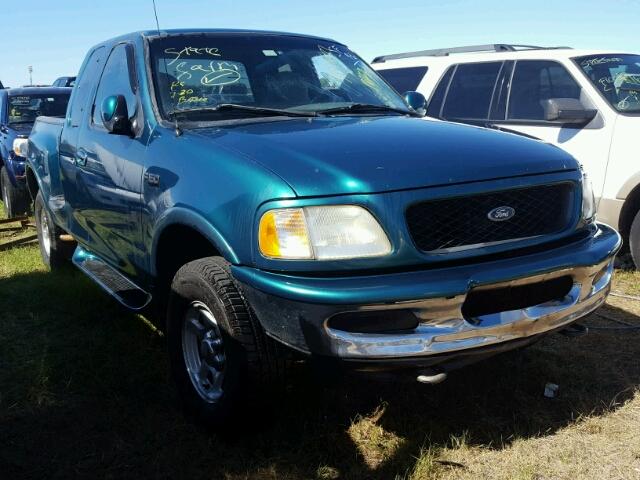 1FTDX0866VKA15409 - 1997 FORD F150 GREEN photo 1