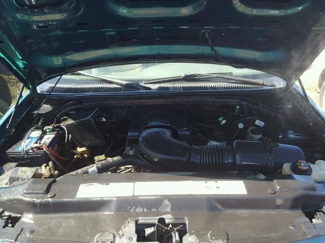 1FTDX0866VKA15409 - 1997 FORD F150 GREEN photo 7