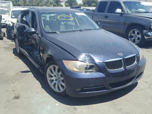 WBAVB73597KY60376 - 2007 BMW 335 I BLUE photo 1