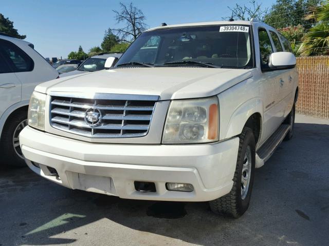 3GYFK66NX5G272093 - 2005 CADILLAC ESCALADE E WHITE photo 2