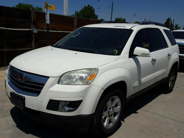 5GZEV23727J129176 - 2007 SATURN OUTLOOK XR თეთრი ფოტო 2