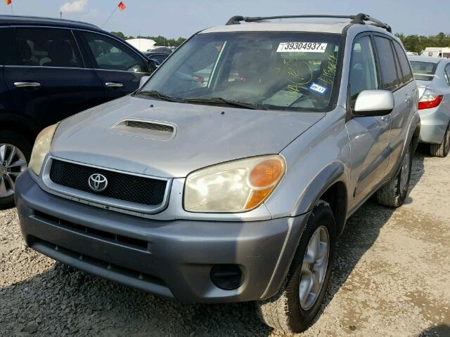 JTEGD20V050062026 - 2005 TOYOTA RAV4 SILVER photo 2