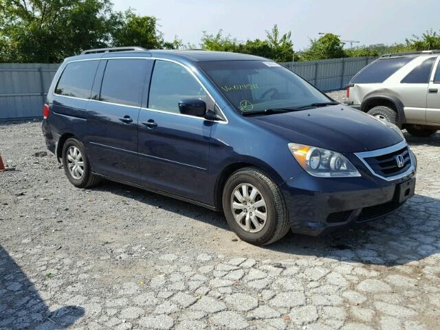 5FNRL38799B024541 - 2009 HONDA ODYSSEY EX BLUE photo 1