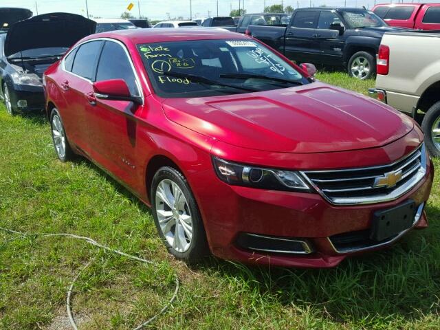 2G1125S36F9162418 - 2015 CHEVROLET IMPALA RED photo 1