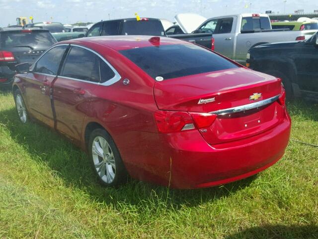 2G1125S36F9162418 - 2015 CHEVROLET IMPALA RED photo 3