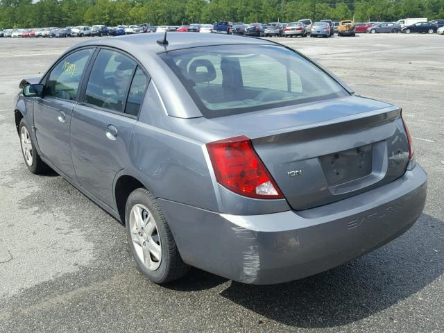 1G8AJ55F36Z168015 - 2006 SATURN ION LEVEL GRAY photo 3