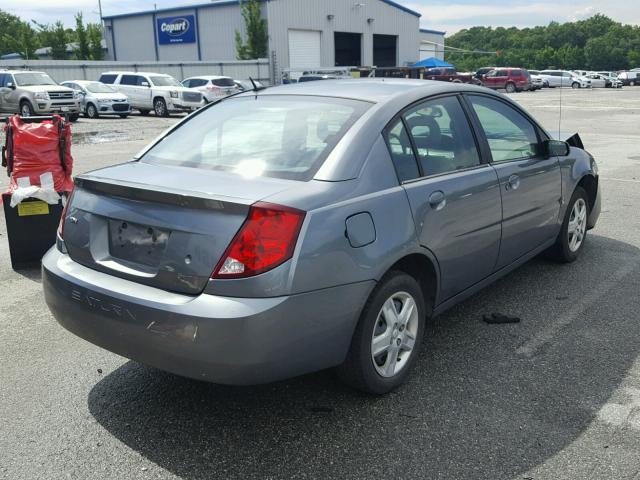 1G8AJ55F36Z168015 - 2006 SATURN ION LEVEL GRAY photo 4