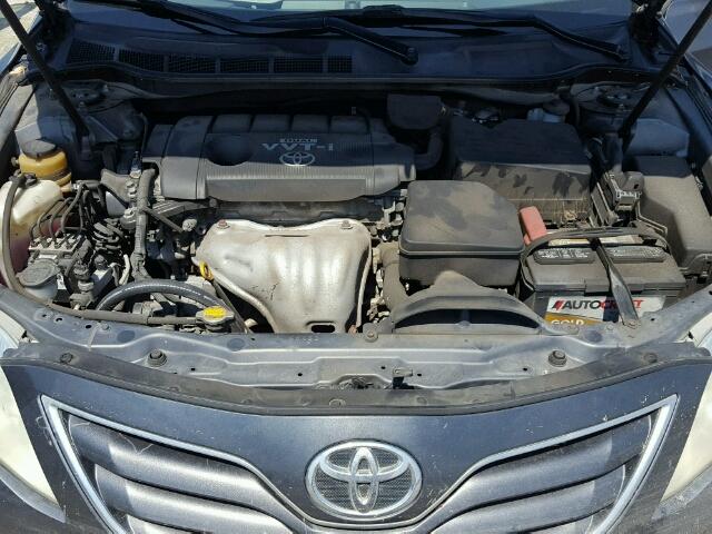 4T1BF3EK0AU508736 - 2010 TOYOTA CAMRY BASE GRAY photo 7