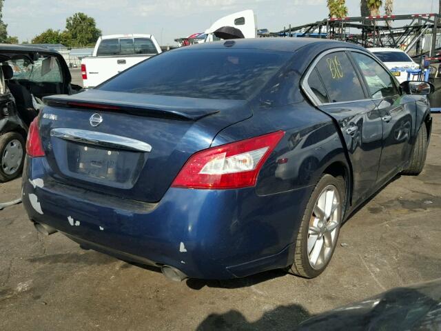 1N4AA5AP4AC870429 - 2010 NISSAN MAXIMA BLUE photo 4