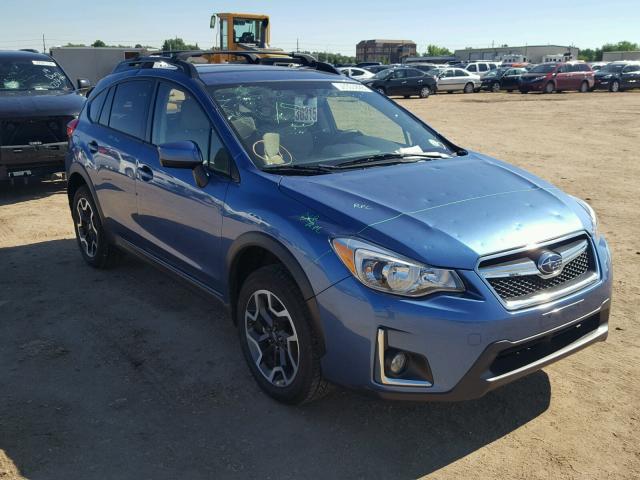 JF2GPADC7HH227334 - 2017 SUBARU CROSSTREK BLUE photo 1