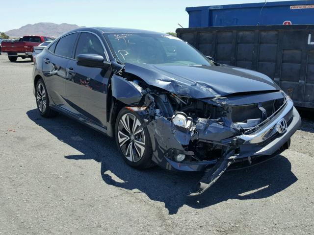 19XFC1F73GE034317 - 2016 HONDA CIVIC EXL ლურჯი ფოტო 1