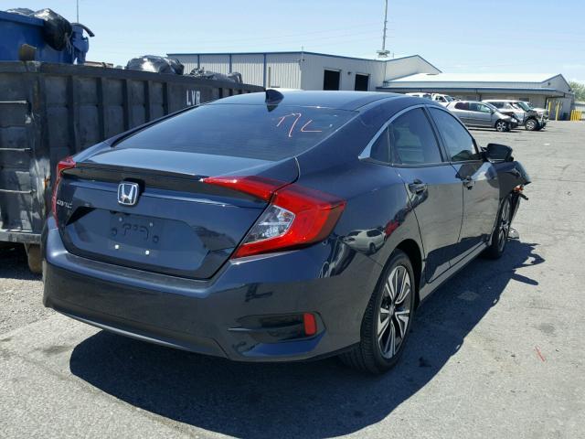 19XFC1F73GE034317 - 2016 HONDA CIVIC EXL ლურჯი ფოტო 4