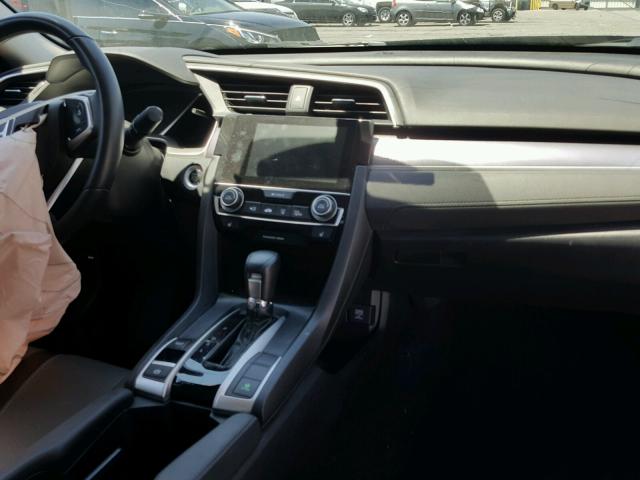 19XFC1F73GE034317 - 2016 HONDA CIVIC EXL ლურჯი ფოტო 9