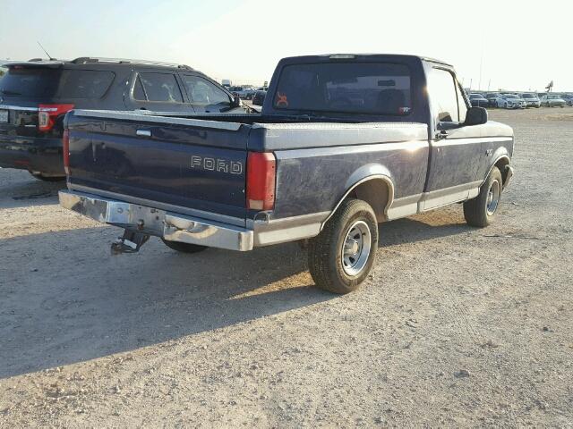 1FTDF15Y1RLB14847 - 1994 FORD F150 BLACK photo 4