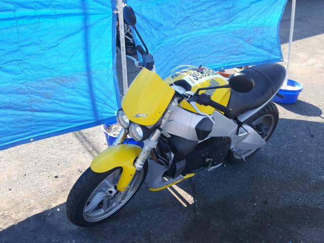 4MZSX12J233451980 - 2003 BUELL LIGHTNING YELLOW photo 2