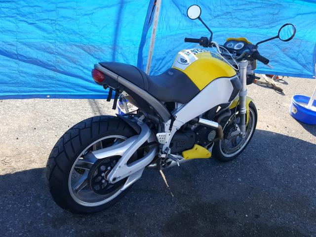 4MZSX12J233451980 - 2003 BUELL LIGHTNING YELLOW photo 4