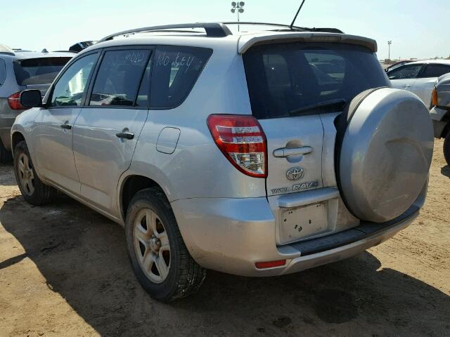 2T3BF4DV2AW081553 - 2010 TOYOTA RAV4 GRAY photo 3