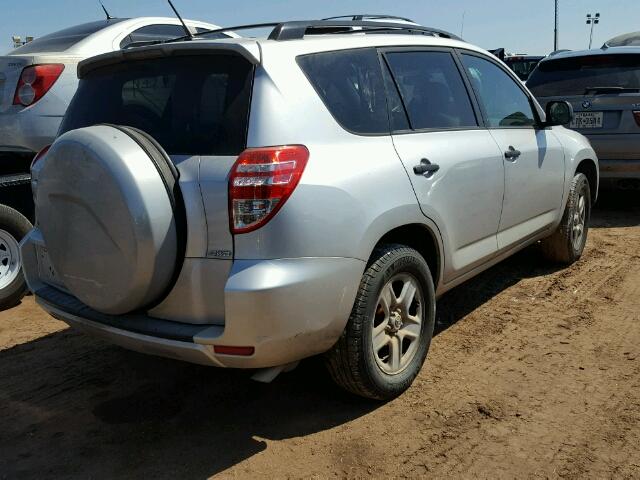 2T3BF4DV2AW081553 - 2010 TOYOTA RAV4 GRAY photo 4