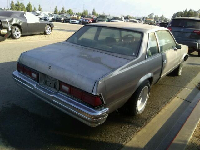 1W27H9B548653 - 1979 CHEVROLET MALIBU CLA GRAY photo 4