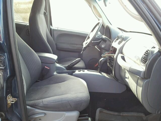 1J4GK38K15W577411 - 2005 JEEP LIBERTY RE BLUE photo 5