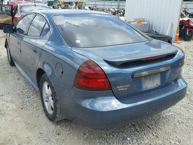2G2WP552761231783 - 2006 PONTIAC GRAND PRIX BLUE photo 3