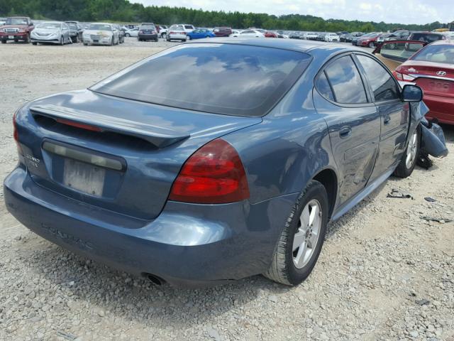 2G2WP552761231783 - 2006 PONTIAC GRAND PRIX BLUE photo 4