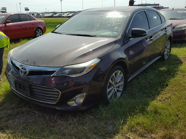 4T1BK1EB8EU114679 - 2014 TOYOTA AVALON BAS MAROON photo 1