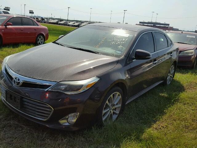 4T1BK1EB8EU114679 - 2014 TOYOTA AVALON BAS 栗色 照片 2