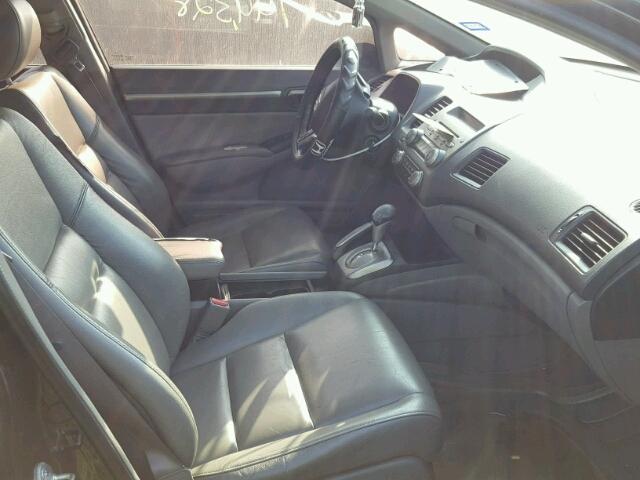 2HGFA16999H359344 - 2009 HONDA CIVIC EXL 黑色 照片 5