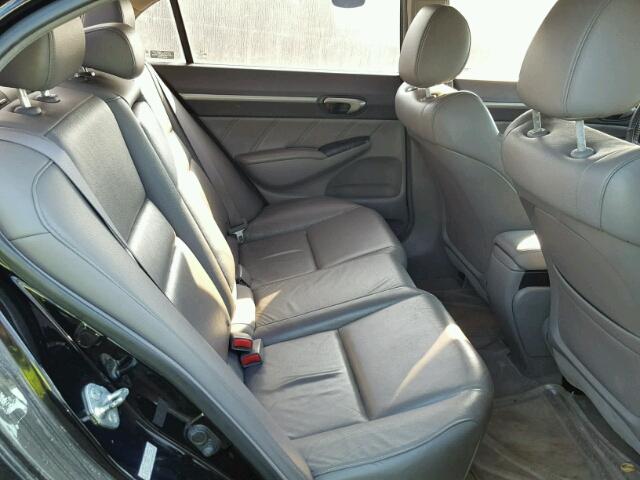2HGFA16999H359344 - 2009 HONDA CIVIC EXL 黑色 照片 6