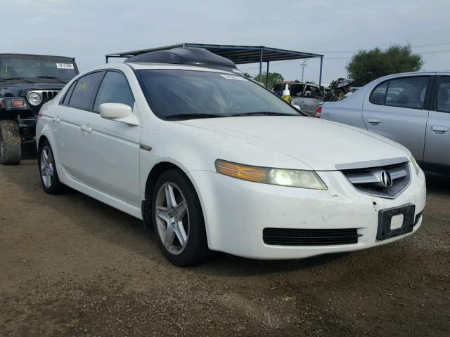 19UUA662X4A019683 - 2004 ACURA TL WHITE photo 1