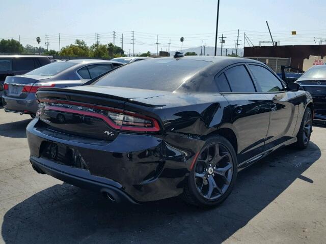 2C3CDXCT8HH621000 - 2017 DODGE CHARGER R/ BLACK photo 4