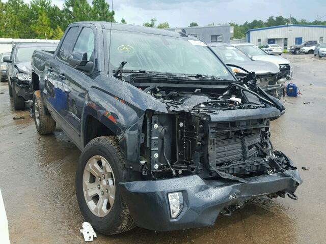 1GCVKREC2HZ173243 - 2017 CHEVROLET SILVERADO BLUE photo 1