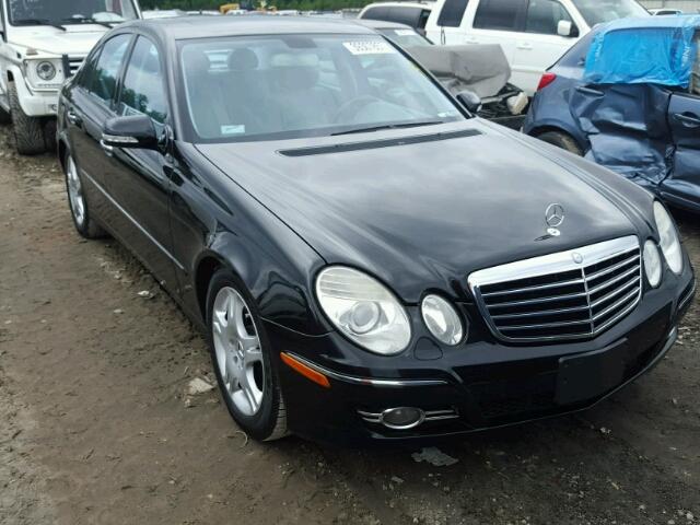 WDBUF56X18B213023 - 2008 MERCEDES-BENZ E 350 BLACK photo 1