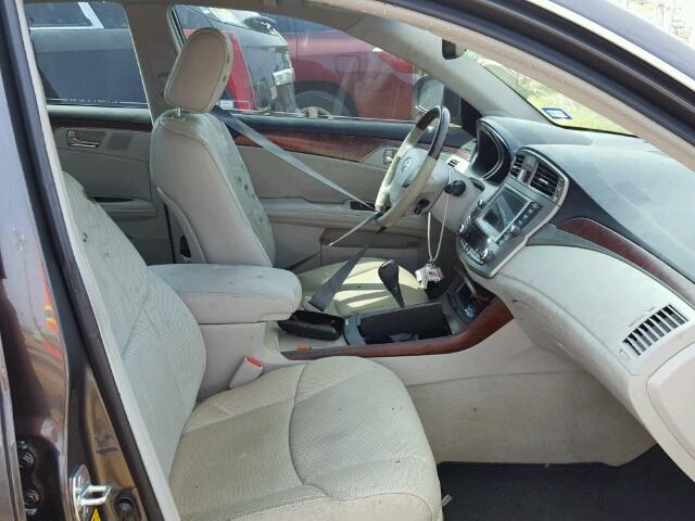 4T1BK3DB8BU408883 - 2011 TOYOTA AVALON BAS BLACK photo 5