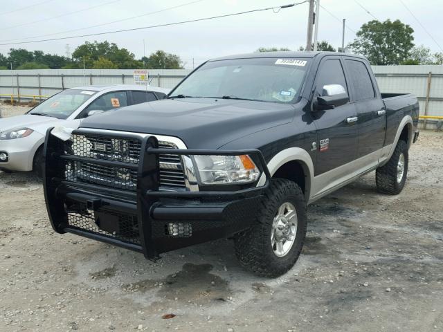 3D7UT2CL6BG555291 - 2011 DODGE RAM 2500 BLACK photo 2