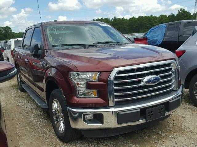 1FTEW1CP6GKD28959 - 2016 FORD F150 SUPER BROWN photo 1