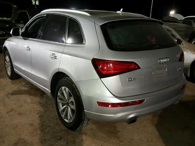 WA1CFAFP4DA033115 - 2013 AUDI Q5 SILVER photo 3