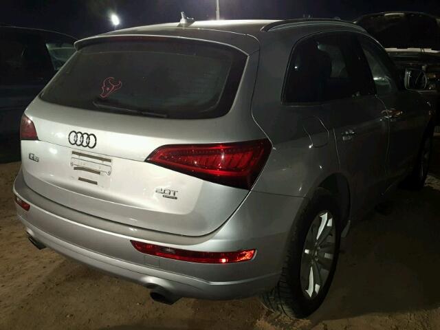 WA1CFAFP4DA033115 - 2013 AUDI Q5 SILVER photo 4