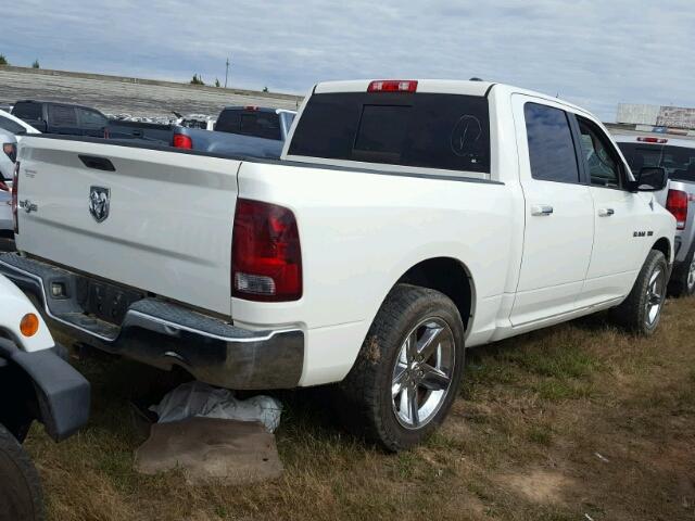 1D3HB13T29S703648 - 2009 DODGE RAM 1500 WHITE photo 4