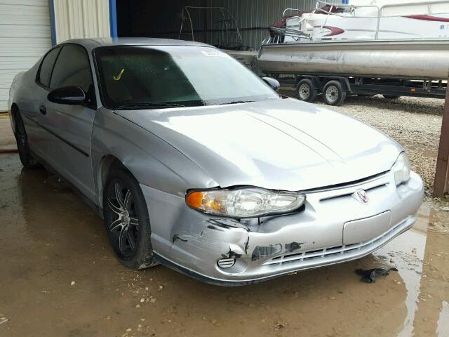 2G1WW12E339107540 - 2003 CHEVROLET MONTE CARL 银色 照片 1