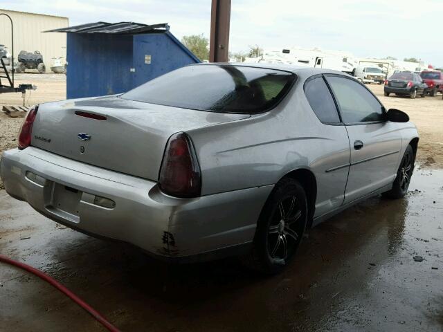 2G1WW12E339107540 - 2003 CHEVROLET MONTE CARL 银色 照片 4