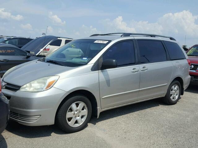 5TDZA23C44S097017 - 2004 TOYOTA SIENNA CE GRAY photo 2