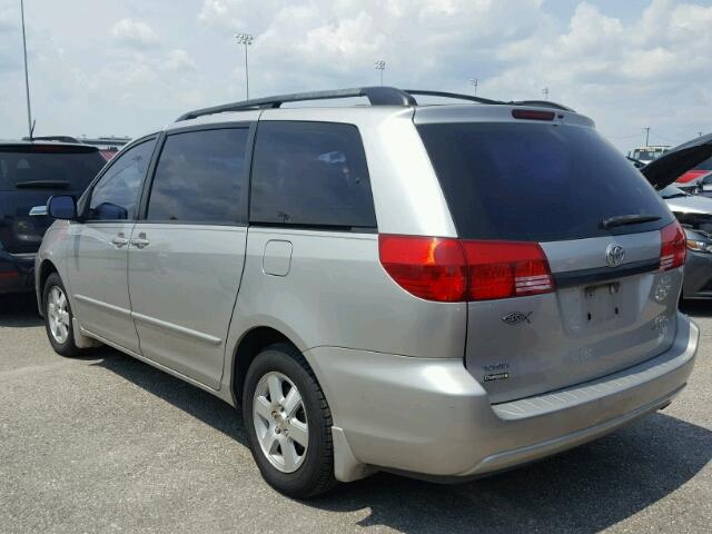 5TDZA23C44S097017 - 2004 TOYOTA SIENNA CE GRAY photo 3