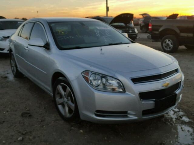 1G1ZC5EU8CF290358 - 2012 CHEVROLET MALIBU SILVER photo 1