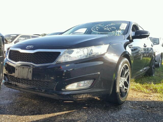 5XXGN4A79DG214105 - 2013 KIA OPTIMA EX BLACK photo 2