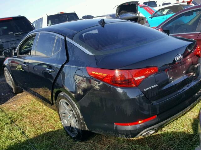 5XXGN4A79DG214105 - 2013 KIA OPTIMA EX BLACK photo 3